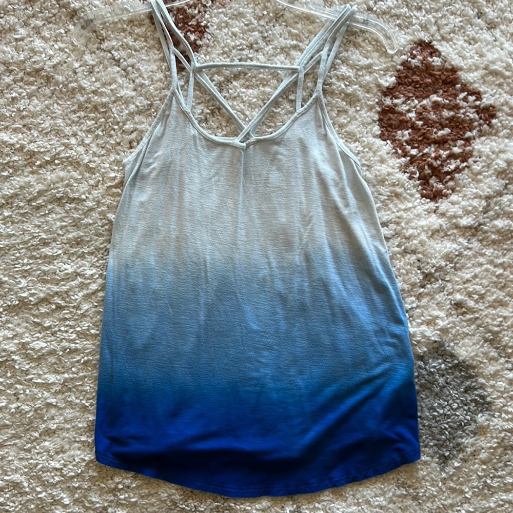 American eagle ombré tank top